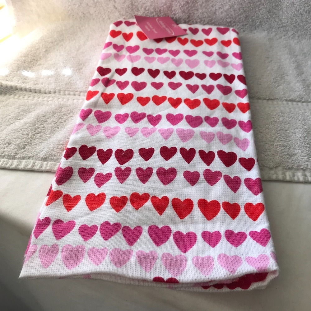 Holiday Home - Kitchen Towel Hearts - 16 X 24